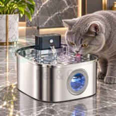 Automatic Stainless Steel Smart Pet Water Fountain 3.2L
