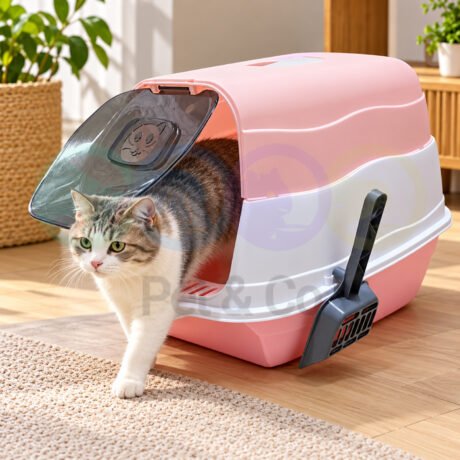 Cat litter Enclosed Openable Box