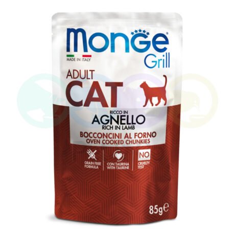 Monge Chunks in Jelly Grill for Cats with Lamb 85g