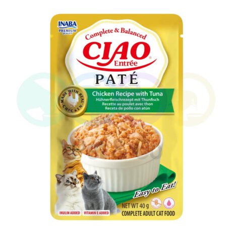 CIAO Entrée Paté Chicken Recipe with Tuna 40g